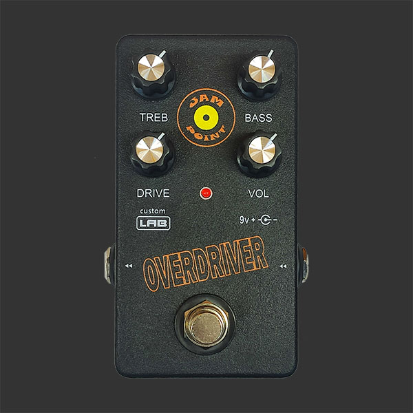 JAM-POINT COLOR OVERDRIVER Гитарный транзисторный овердрайв. Gilmour style 3