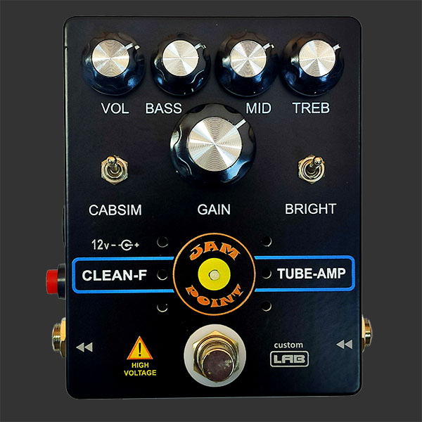 JAM-POINT CLEAN-F TUBE AMP CABSIM Ламповый гитарный предусилитель в стиле Fender