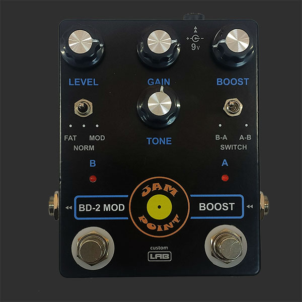 JAM-POINT BD2-BOOST Гитарный овердрайв с бустером в стиле BOSS 3