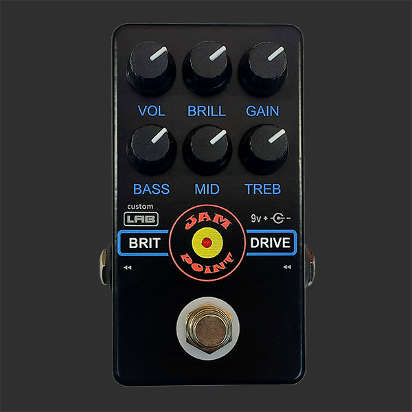 JAM-POINT BRIT DRIVE Гитарный овердрайв в стиле VOX AC30 3