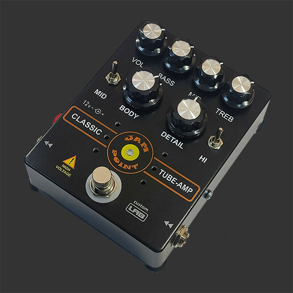 JAM-POINT CLASSIC-M TUBE AMP Ламповый гитарный предусилитель в стиле Marshall 3